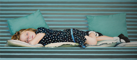 Calm. 2008 Holburne portrait prize. Winner of people’s choice award.